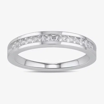 Modern Bride (f / Si2) Womens 1/2 Ct. T.w. Lab Grown White Diamond 10k Gold Anniversary Band In Metallic