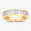 Modern Bride (f / Si2) Womens 2 Ct. Lab Grown White Diamond 10k Gold Anniversary Band In Gold