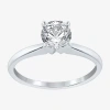 Modern Bride (f / Vs2) Womens 1 Ct. Lab-grown White Diamond 14k Gold Round Solitaire Engagement Ring In White