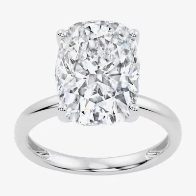 Modern Bride (f / Vs2) Womens 5 Ct. T.w. Lab Grown White Diamond 14k Gold Cushion Engagement Ring