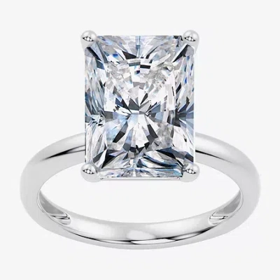 Modern Bride (f / Vs2) Womens 5 Ct. T.w. Lab Grown White Diamond 14k Gold Rectangular Engagement Ring