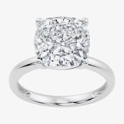Modern Bride (f / Vs2) Womens 6 Ct. Lab Grown White Diamond 14k Gold Cushion Engagement Ring