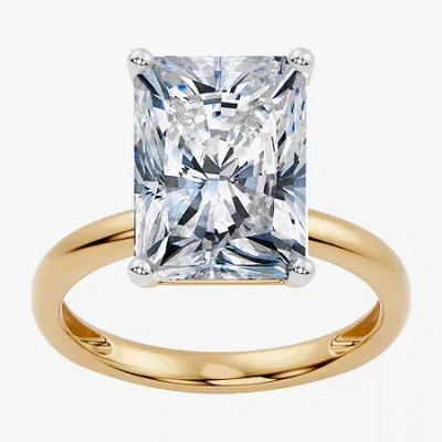 Modern Bride (f / Vs2) Womens 6 Ct. Lab Grown White Diamond 14k Gold Rectangular Engagement Ring In Yellow