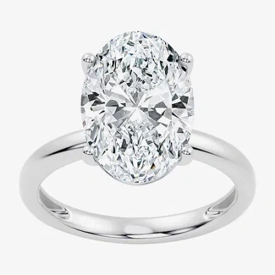 Modern Bride (f / Vs2) Womens 7 Ct. Lab Grown White Diamond 14k Gold Oval Engagement Ring