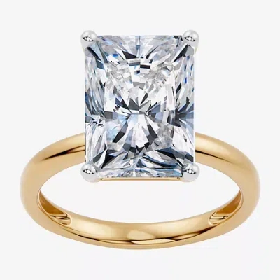 Modern Bride (f / Vs2) Womens 7 Ct. Lab Grown White Diamond 14k Gold Rectangular Engagement Ring In Yellow