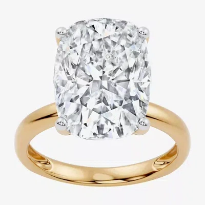 Modern Bride (f / Vs2) Womens 8 Ct. Lab Grown White Diamond 14k Gold Cushion Engagement Ring