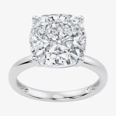 Modern Bride (f / Vs2) Womens 8 Ct. Lab Grown White Diamond 14k Gold Cushion Engagement Ring