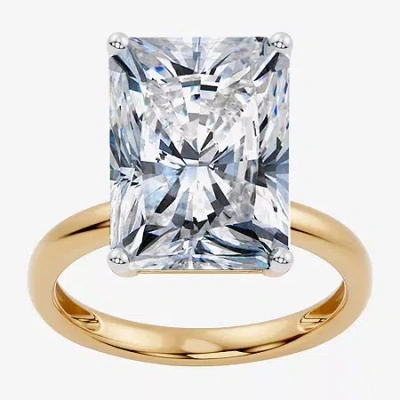 Modern Bride (f / Vs2) Womens 8 Ct. Lab Grown White Diamond 14k Gold Rectangular Engagement Ring In Yellow