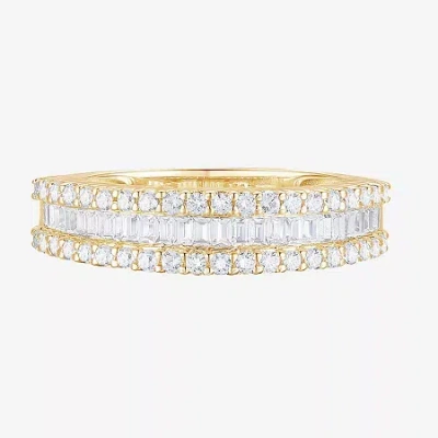 Modern Bride (g-h / Vs2-si1) Womens 1/2 Ct. T.w. Lab Grown White Diamond 10k White Gold Anniversary Band