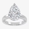 Modern Bride (g-h / Vs2-si1) Womens 3 1/2 Ct. T.w Lab Grown White Diamond 14k Rose Gold Solitaire Engagement Ring In Metallic