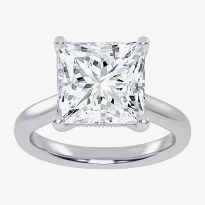 Modern Bride (g-h / Vs2-si1) Womens 3 1/5 Ct. T.w. Lab Grown White Diamond 14k Rose Gold Solitaire Engagement Rin