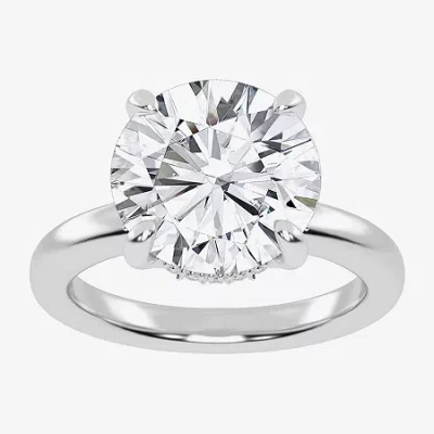 Modern Bride (g-h / Vs2-si1) Womens 3 Ct. T.w. Lab Grown White Diamond 14k Rose Gold Solitaire Engagement Ring