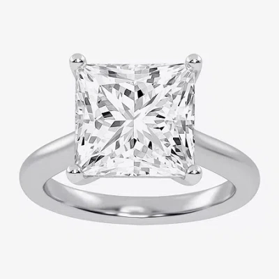 Modern Bride (g-h / Vs2-si1) Womens 4 Ct. T.w. Lab Grown White Diamond 14k Rose Gold Solitaire Engagement Ring