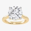 Modern Bride (g-h / Vs2-si1) Womens 4 Ct. T.w. Lab Grown White Diamond 14k Rose Gold Solitaire Engagement Ring In Yellow