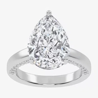 Modern Bride (g-h / Vs2-si1) Womens 5 1/2 Ct. T.w. Lab Grown White Diamond 14k Rose Gold Solitaire Engagement Rin In Metallic