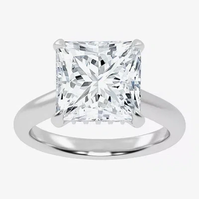 Modern Bride (g-h / Vs2-si1) Womens 5 1/3 Ct. T.w. Lab Grown White Diamond 14k Rose Gold Solitaire Engagement Rin