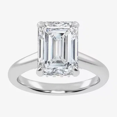 Modern Bride (g-h / Vs2-si1) Womens 5 1/3 Ct. T.w. Lab Grown White Diamond 14k Rose Gold Solitaire Engagement Rin