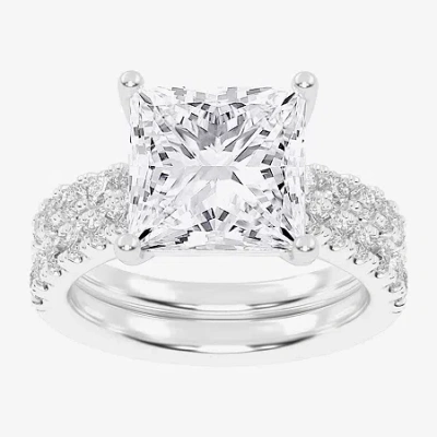 Modern Bride (g-h / Vs2-si1) Womens 5 Ct. T.w. Lab Grown White Diamond 14k Gold Bridal Set