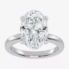 Modern Bride (g-h / Vs2-si1) Womens 5 Ct. T.w. Lab Grown White Diamond 14k Rose Gold Solitaire Engagement Ring In Metallic