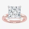 Modern Bride (g-h / Vs2-si1) Womens 5 Ct. T.w. Lab Grown White Diamond 14k Rose Gold Solitaire Engagement Ring In Pink