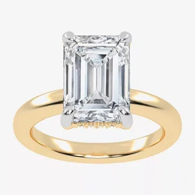 Modern Bride (g-h / Vs2-si1) Womens 5 Ct. T.w. Lab Grown White Diamond 14k Rose Gold Solitaire Engagement Ring In Yellow