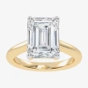 Modern Bride (g-h / Vs2-si1) Womens 5 Ct. T.w. Lab Grown White Diamond 14k Rose Gold Solitaire Engagement Ring In Yellow