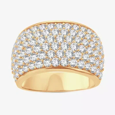 Modern Bride (h-i / I1) 3 Ct. T.w. Lab Grown White Diamond 10k Gold Anniversary Band