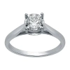 Modern Bride (h-i / I1) Womens 3/4 Ct. T.w. Lab Grown White Diamond 10k White Gold Engagement Ring In White