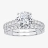Modern Bride (h-i / Si1-si2) Signature By  Womens 2 1/2 Ct. Tw. Lab Grown White Diamond In 14k Gold R In White