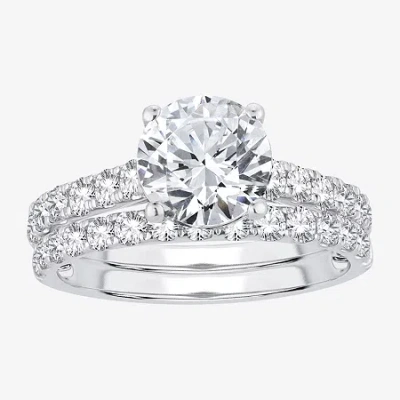 Modern Bride (h-i / Si1-si2) Signature By  Womens 2 1/2 Ct. Tw. Lab Grown White Diamond In 14k Gold R