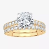 Modern Bride (h-i / Si1-si2) Signature By  Womens 2 1/2 Ct. Tw. Lab Grown White Diamond In 14k Gold R In Yellow