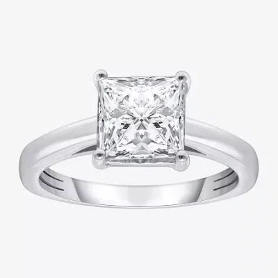Modern Bride (i / Si2) Womens 2 Ct. Lab Grown White Diamond Solitaire Engagement Ring In Metallic