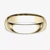 Modern Bride Mens 10k Yellow Gold 5mm Comfort-fit Wedding Band In Gold