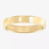 Modern Bride Mens 4mm 10k Gold Wedding Band In Gold