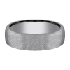 Modern Bride Mens 6.5mm Tantalum Wedding Band In Transparent
