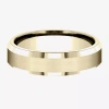 Modern Bride Mens 6mm 10k Gold Wedding Band In Gold
