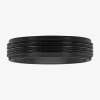 Modern Bride Mens 6mm Tungsten Wedding Band In Black