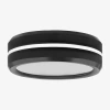 Modern Bride Mens 8mm Tungsten Wedding Band In Black