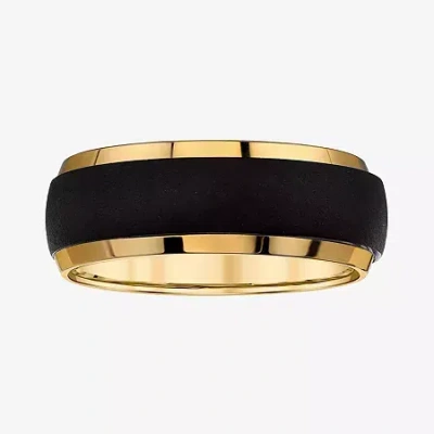 Modern Bride Mens 8mm Tungsten Wedding Band In Transparent