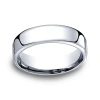 Modern Bride Mens Comfort Fit 6.5mm Polished Cobalt Wedding Band In Metallic