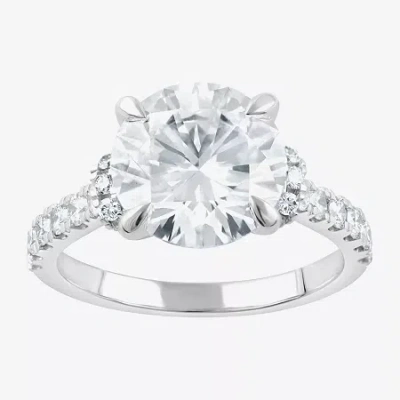 Modern Bride Signature By  (f / Vs2) Womens 4 1/2 Ct. T.w. Lab Grown White Diamond 14k White Gold Rou
