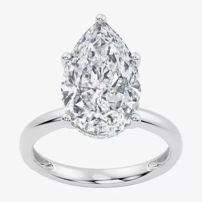 Modern Bride Signature By  (f / Vs2) Womens 6 Ct. T.w. Lab Grown White Diamond 14k Gold Pear Engageme