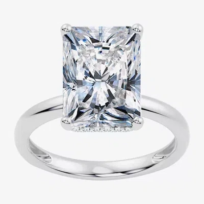Modern Bride Signature By  (f / Vs2) Womens 6 Ct. T.w. Lab Grown White Diamond 14k Gold Rectangular E