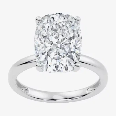 Modern Bride Signature By  (f / Vs2) Womens 7 Ct.t.w. Lab Grown White Diamond 14k Gold Cushion Engage