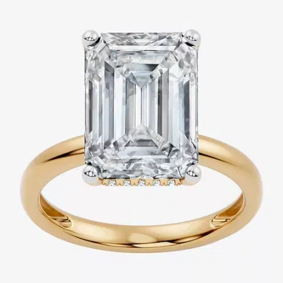 Modern Bride Signature By  (f / Vs2) Womens 8 Ct.t.w. Lab Grown White Diamond 14k Gold Engagement Rin In Yellow