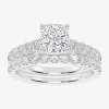 Modern Bride Signature By  (g-h / Vs2-si1) Womens 2 Ct. T.w. Lab Grown White Diamond 14k Gold Cushion In White