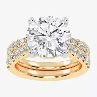 Modern Bride Signature By  (g-h / Vs2-si1) Womens 5 Ct. T.w. Lab Grown White Diamond 14k White Gold R
