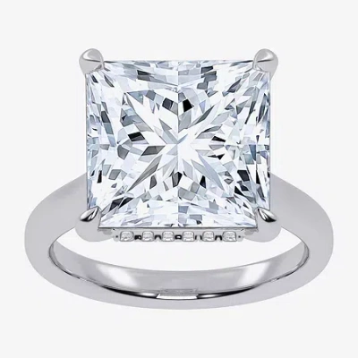Modern Bride Signature By  (g / Vs2-si1) Womens 8 1/4 Ct. T.w. Lab Grown White Diamond 14k Gold Solit In Metallic