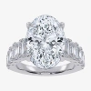 Modern Bride Signature By  (g/vs2-si1) Womens 8 1/4 Ct. T.w. Lab Grown White Diamond 14k White Gold O In White