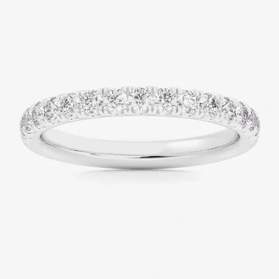 Modern Bride Signature By  (si1-si2/h-i) Womens 2mm 1/2 Ct. T.w. Lab Grown White Diamond 14k Gold Wed